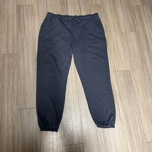 Men's Black Jogger Sweatpants - Casual Everyday Wear